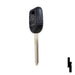 JMA Cloneable Key Mitsubishi MIT16APT (TPX3-MIT-18.P) Automotive Key JMA USA