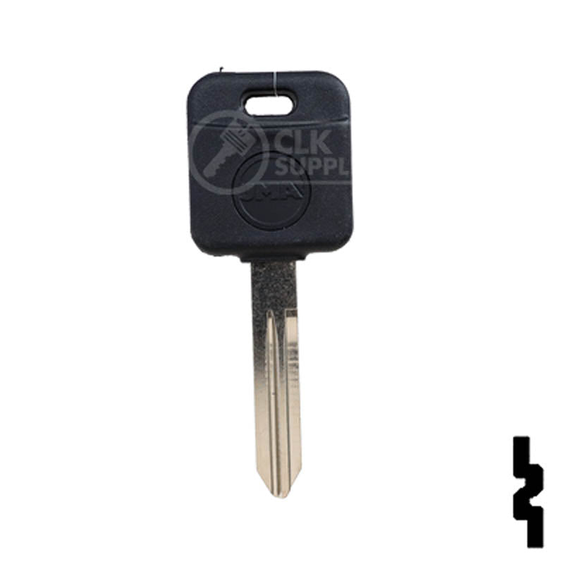 JMA Cloneable Key Nissan NI01PT (TPX2DAT-15.P3) Automotive Key JMA USA