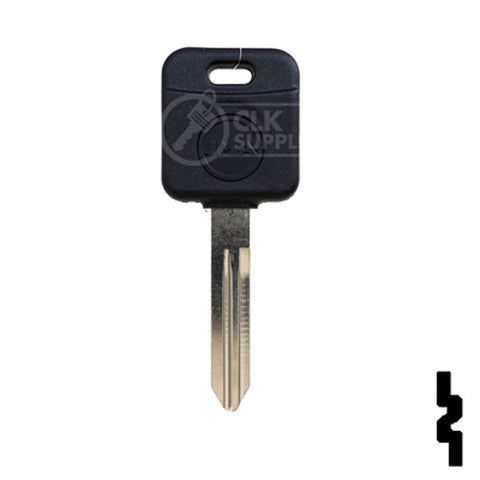 JMA Cloneable Key Nissan NI04T (TPX3DAT-15.P3)