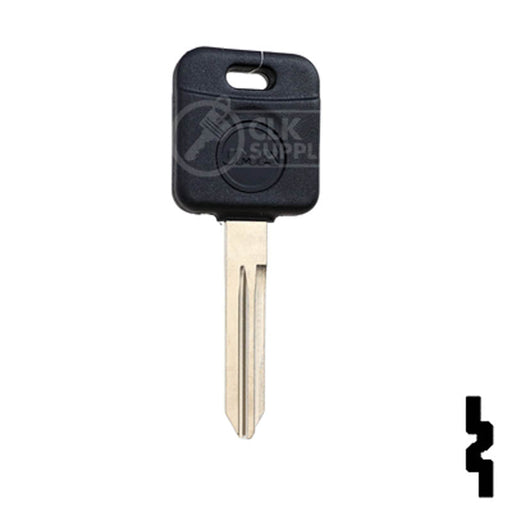JMA Cloneable Key Nissan NI04T (TPX3DAT-15.P3) Automotive Key JMA USA