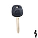 JMA Cloneable Key Toyota TOY44DPT (TPX2TOYO-15.P) Automotive Key JMA USA