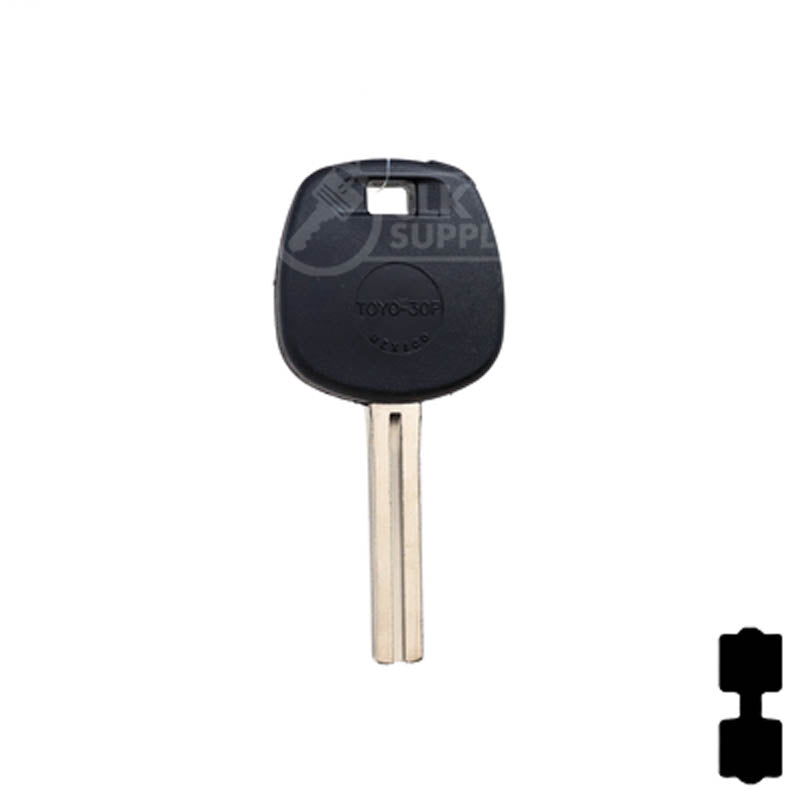 JMA Cloneable Key Toyota TOY48BT4 (TPX1TOYO-30.P) Automotive Key JMA USA