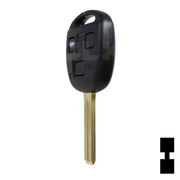 Lexus 3 Button 4C Remote Head Key (3B4) - By Ilco Automotive Key Ilco