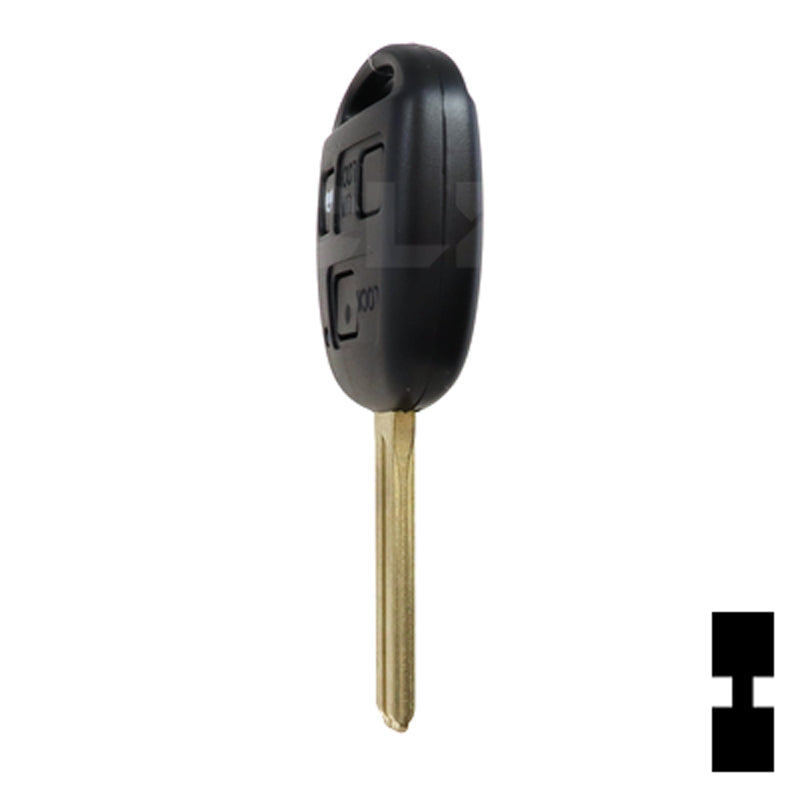 Lexus 3 Button 4C Remote Head Key (3B4) - By Ilco Automotive Key Ilco