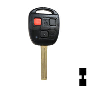 Lexus 3 Button 4D68 Remote Head Key (3B3) - By Ilco Automotive Key Ilco