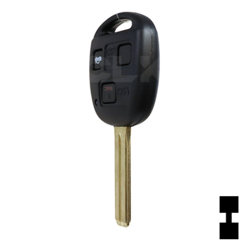 Lexus 3 Button Remote Head Key 3B6 – By Ilco Automotive Key Ilco