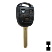 Lexus 3 Button Remote Head Key 3B6 – By Ilco Automotive Key Ilco