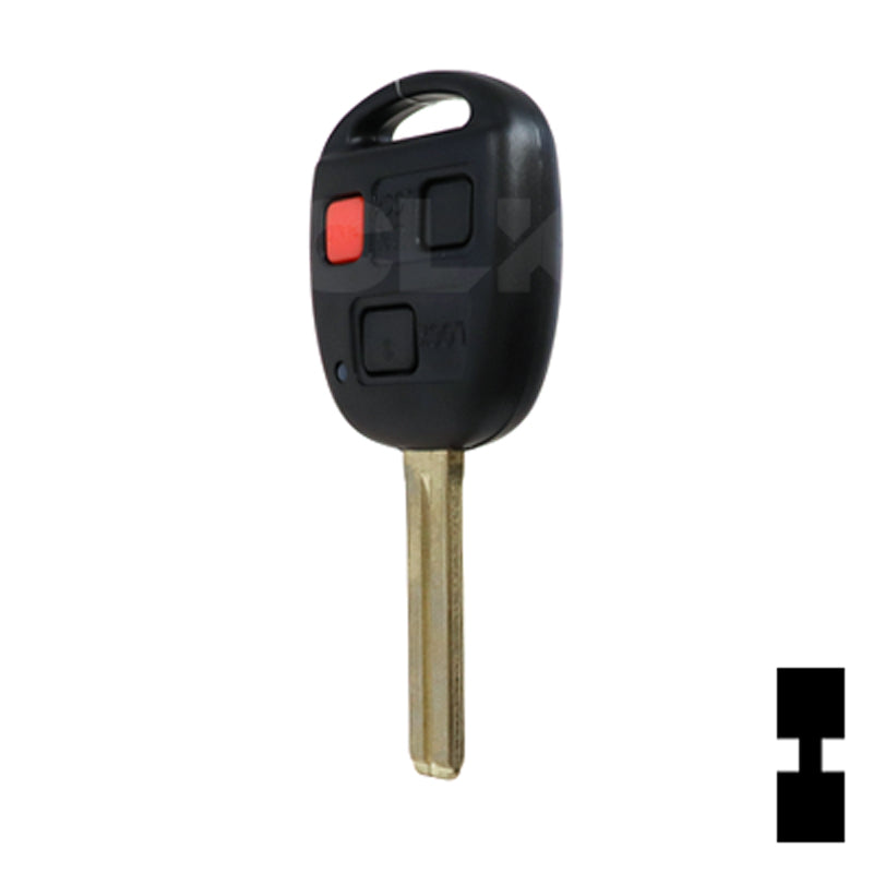 Lexus 3 Button Remote Head Key 3B7 – By Ilco Automotive Key Ilco