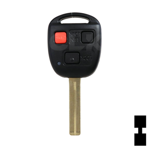 Lexus 3 Button Remote Head Key 3B7 – By Ilco Automotive Key Ilco