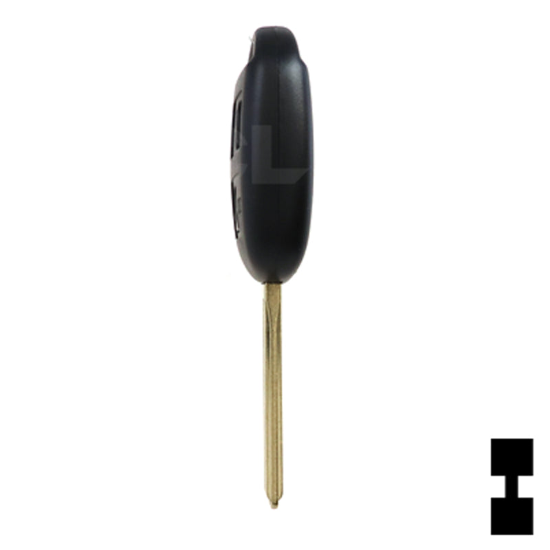 Lexus 3 Button Remote Head Key (TOY48/4C) (3B1) - By Ilco Automotive Key Ilco