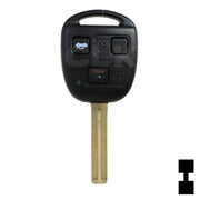 Lexus 3 Button Remote Head Key (TOY48/4C) (3B1) - By Ilco Automotive Key Ilco
