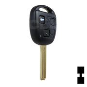 Lexus 3 Button Remote Head Key (TOY48/4D68) (3B2) - By Ilco Automotive Key Ilco