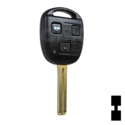Lexus 3 Button Remote Head Key (TOY48/4D68) (3B2) - By Ilco Automotive Key Ilco