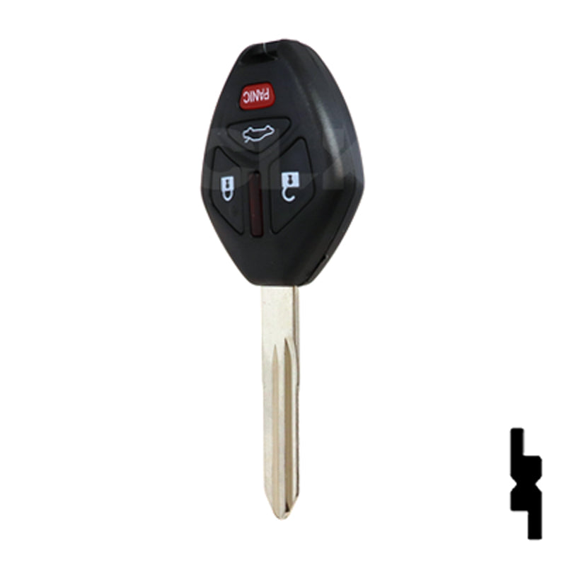 Mitsubishi 4 Button Remote Head Key (MIT 16) - By Ilco Automotive Key Ilco