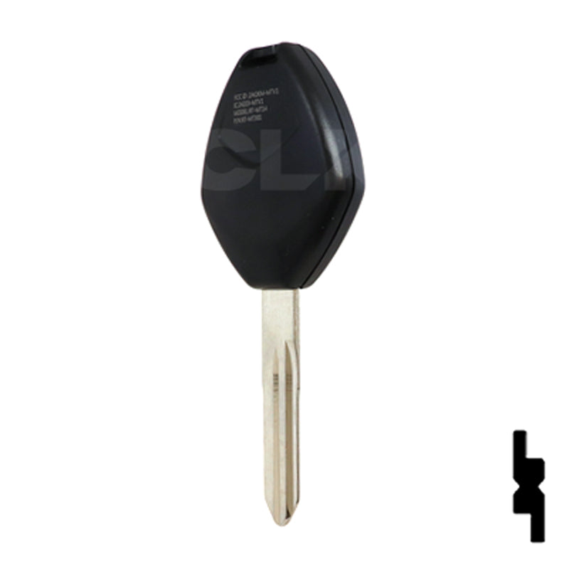 Mitsubishi 4 Button Remote Head Key (MIT 16) - By Ilco Automotive Key Ilco