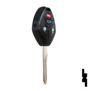 Mitsubishi 4 Button Remote Head Key (MIT 16) - By Ilco Automotive Key Ilco