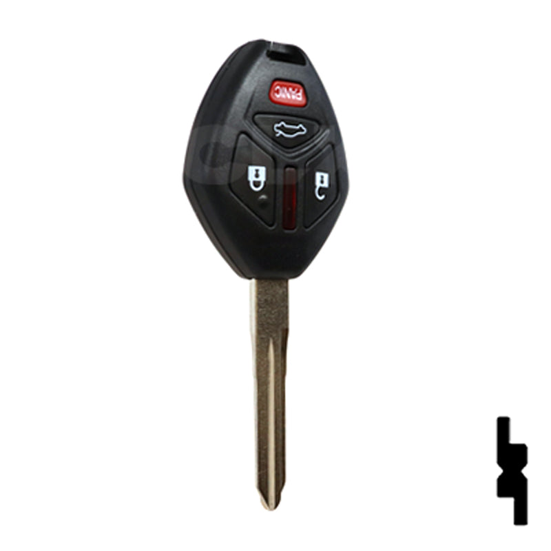 Mitsubishi 4 Button Remote Head Key (MIT 16) - By Ilco Automotive Key Ilco