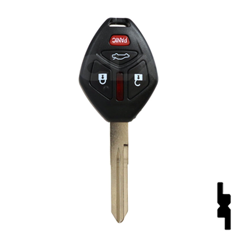 Mitsubishi 4 Button Remote Head Key (MIT 16) - By Ilco Automotive Key Ilco