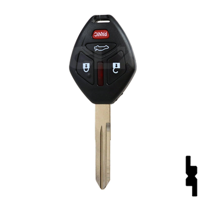 Mitsubishi 4 Button Remote Head Key (MIT 17) (4B2) - By Ilco Automotive Key Ilco