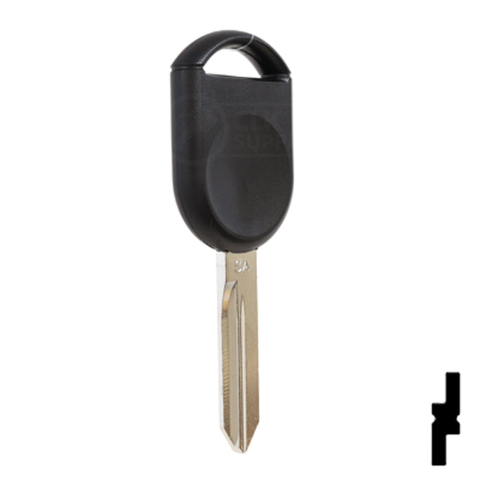OEM Uncut Transponder Key 80-Bit | Strattec Ford | H92/H84/H85 IPATS 5944375(5913441) Automotive Key Strattec