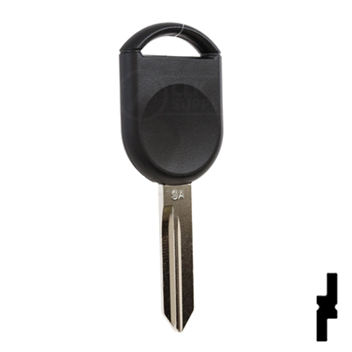 OEM Uncut Transponder Key 80-Bit | Strattec Ford | H92/H84/H85 IPATS 5944375(5913441) Automotive Key Strattec
