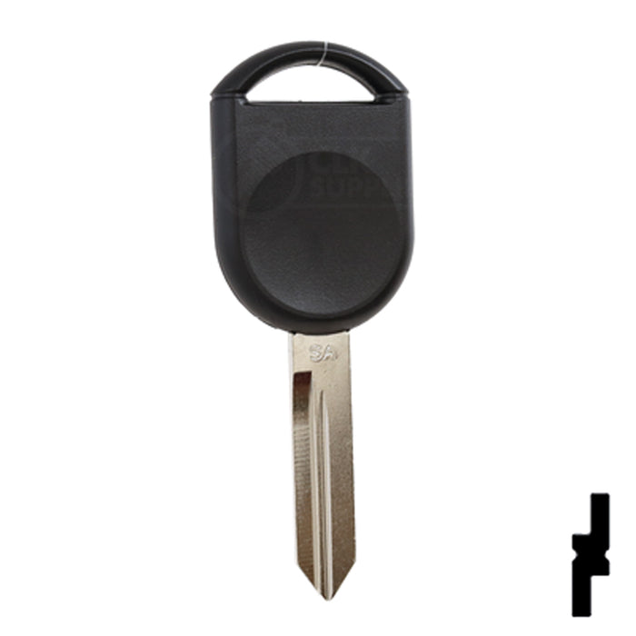OEM Uncut Transponder Key 80-Bit | Strattec Ford | H92/H84/H85 IPATS 5944375(5913441) Automotive Key Strattec