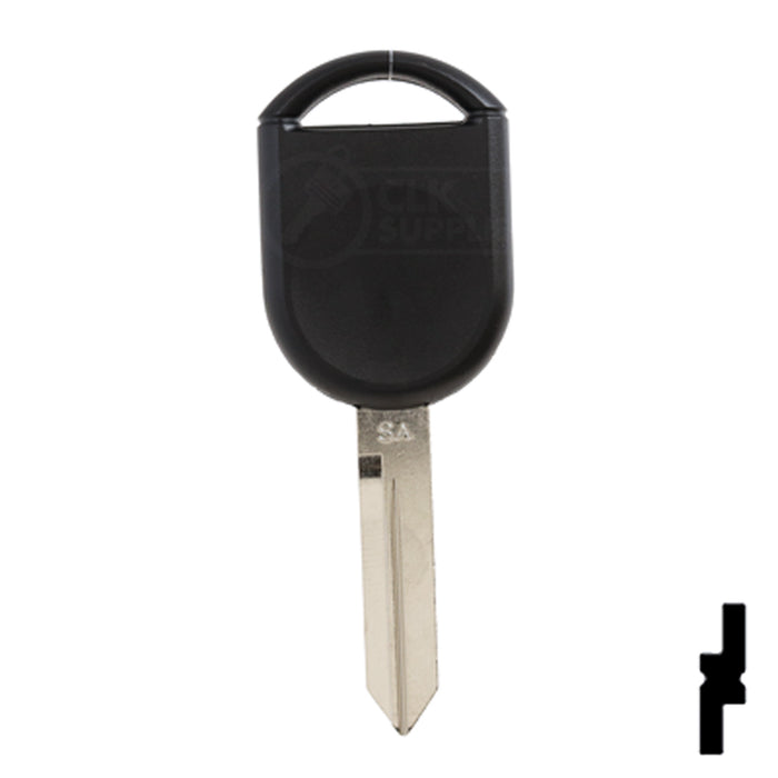 OEM Uncut Transponder Key 80-Bit | Strattec Ford | H92/H84/H85 IPATS 5944375(5913441) Automotive Key Strattec