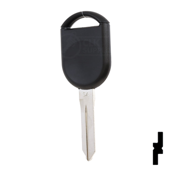 OEM Uncut Transponder Key 80-Bit | Strattec Ford | H92/H84/H85 IPATS 5944375(5913441) Automotive Key Strattec