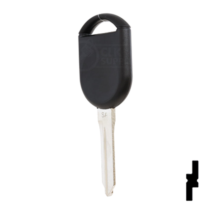 OEM Uncut Transponder Key 80-Bit | Strattec Ford | H92/H84/H85 IPATS 5944375(5913441) Automotive Key Strattec
