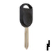 OEM Uncut Transponder Key 80-Bit | Strattec Ford | H92/H84/H85 IPATS 5944375(5913441) Automotive Key Strattec