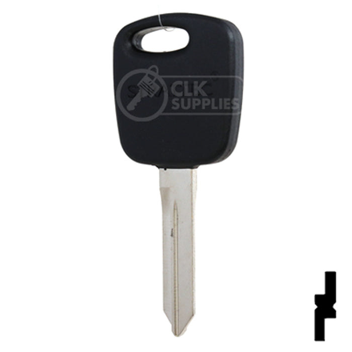 OEM Uncut Transponder Key | Ford | H72-PT,597602 Automotive Key Strattec