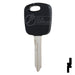 OEM Uncut Transponder Key | Ford | H72-PT,597602 Automotive Key Strattec