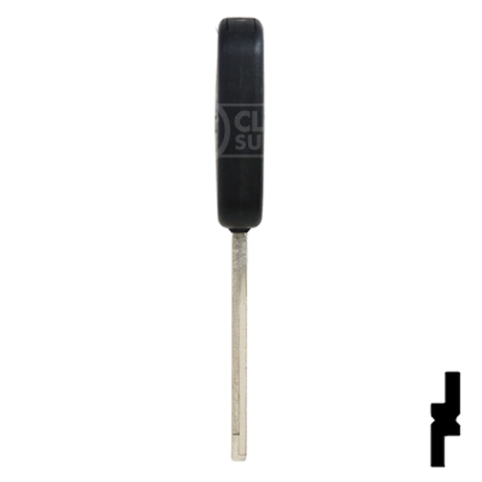 OEM Uncut Transponder Key | Ford | H72-PT,597602 Automotive Key Strattec