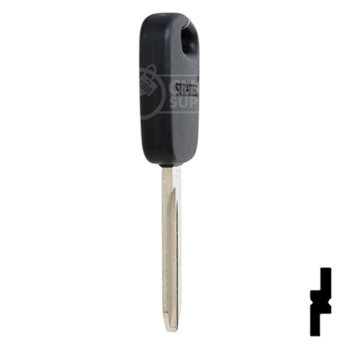 OEM Ford Transponder Key Blank – Fits Mustang, Expedition, Explorer, Ranger, Windstar & More (Black, Needs Programming)