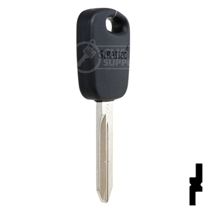 OEM Uncut Transponder Key | Ford | H72-PT,597602 Automotive Key Strattec