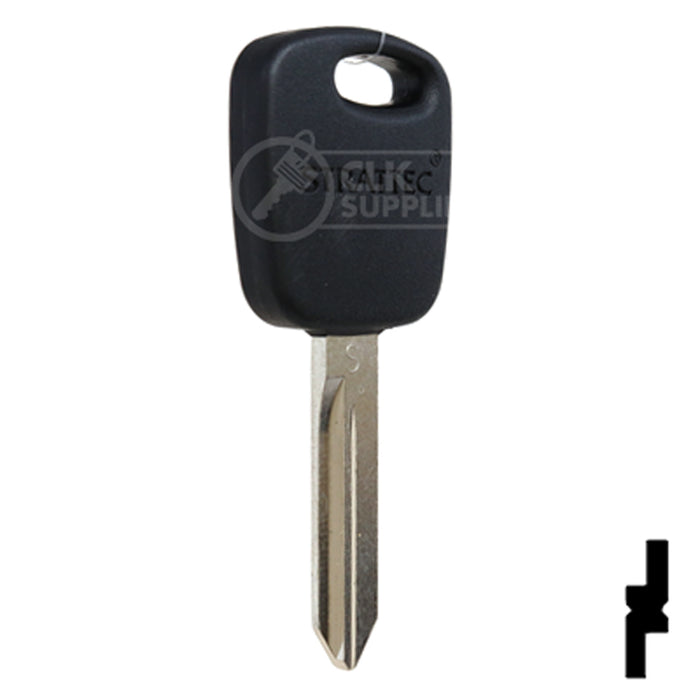 OEM Uncut Transponder Key | Ford | H72-PT,597602 Automotive Key Strattec