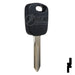 OEM Uncut Transponder Key | Ford | H72-PT,597602 Automotive Key Strattec