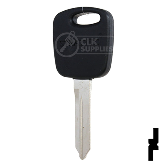 OEM Uncut Transponder Key | Ford | H72-PT,597602 Automotive Key Strattec