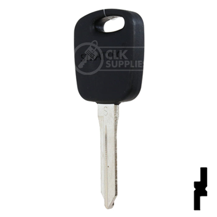 OEM Uncut Transponder Key | Ford | H72-PT,597602 Automotive Key Strattec