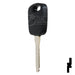 OEM Uncut Transponder Key | Ford | H72-PT,597602 Automotive Key Strattec