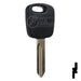 OEM Uncut Transponder Key | Ford | H72-PT,597602 Automotive Key Strattec