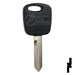OEM Uncut Transponder Key | Ford | H72-PT,597602 Automotive Key Strattec