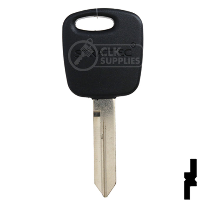OEM Uncut Transponder Key | Ford | H72-PT,597602 Automotive Key Strattec