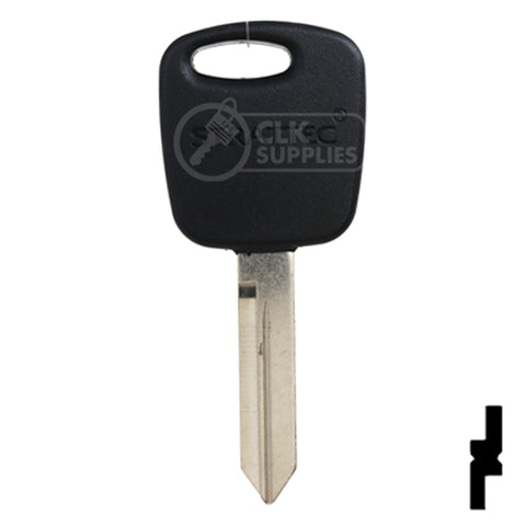 OEM Uncut Transponder Key | Ford | H72-PT,597602