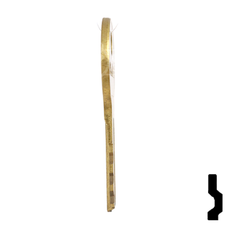Precut Key Blank | Servibar | BD246 Automotive Key Framon Manufacturing Company, Inc