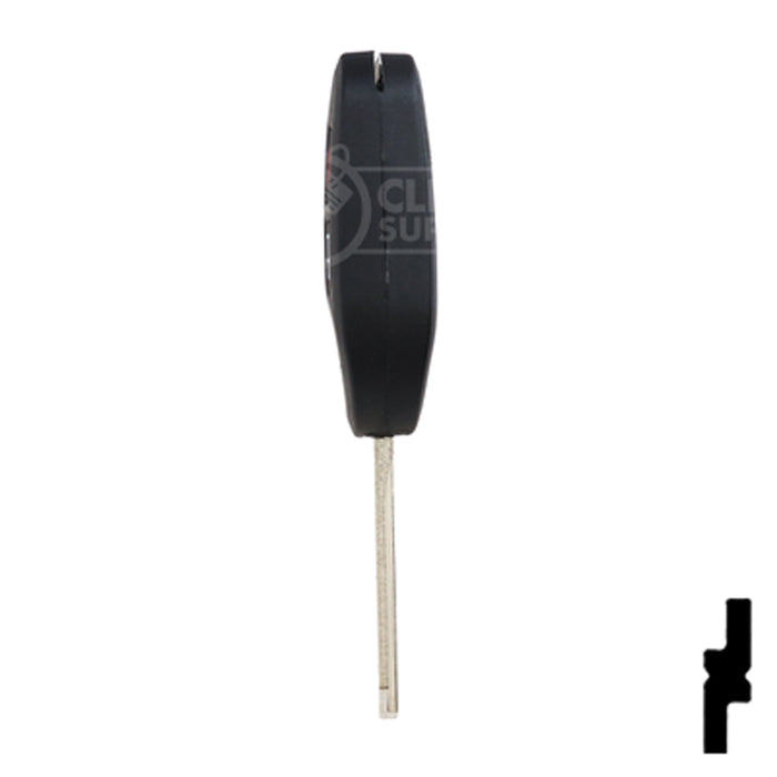 Programable Ford 80-Bit Remote Head - EDGE CUT Automotive Key Keyline USA