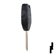Programable Ford 80-Bit Remote Head - EDGE CUT Automotive Key Keyline USA