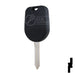 Programable Ford 80-Bit Remote Head - EDGE CUT Automotive Key Keyline USA