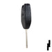 Programable Ford 80-Bit Remote Head - EDGE CUT Automotive Key Keyline USA