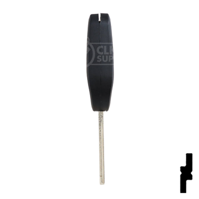 Programable Ford 80-Bit Remote Head - EDGE CUT Automotive Key Keyline USA